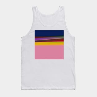 pink blue texture art Tank Top